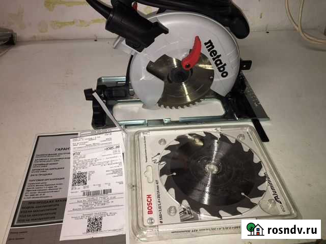 Циркулярная пила, дисковая Metabo KS-55 Лесной - изображение 1