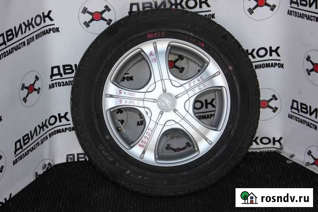 Диск weds R15/6.5/45/5*100*114.3/литой Контрактная Кемерово - изображение 1