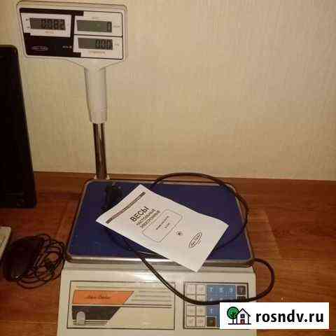 Весы напольные электронные бу Славгород