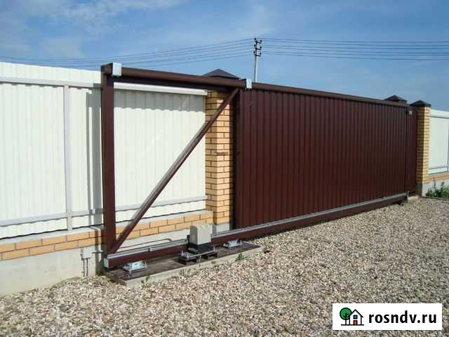 Откатные ворота Молочное - изображение 1