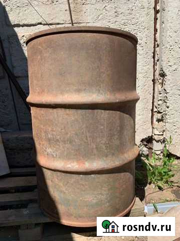 Бочка металлическая бу 200л Калач-на-Дону - изображение 1
