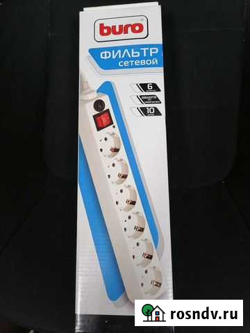 Сетевой фильтр Buro 3m 6 розеток Череповец - изображение 1