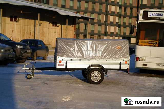 Прицеп Атлетик удлиненный 2500Х1270Х420 тент 600мм Екатеринбург - изображение 1