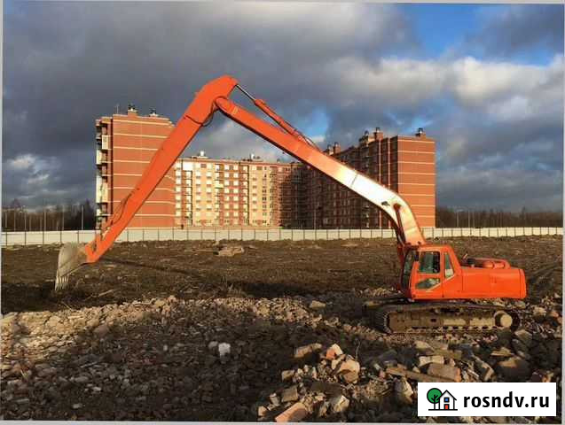 Аренда длиннорукого гусеничного экскаватора Всеволожск - изображение 1