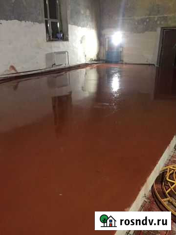 Полы бетонные, стяжка, наливной, мозаичный, топпин Абакан - изображение 1