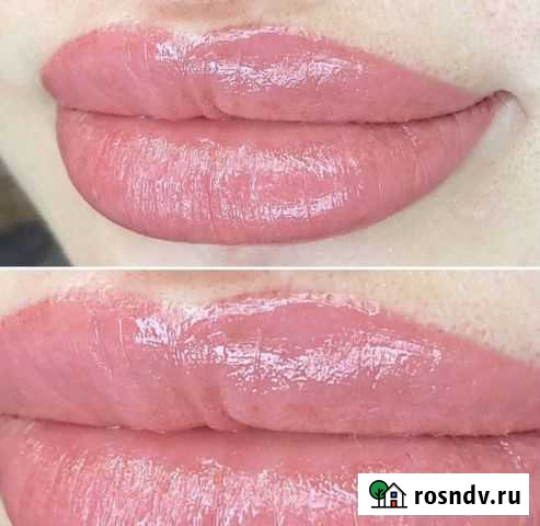 Губы акварельные перманент Тула - изображение 1