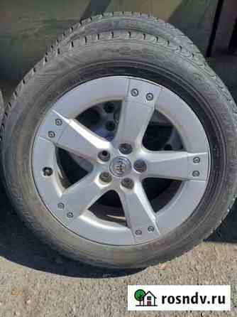 Летняя резина dunlop 235/55/R18 на дисках Красноярск