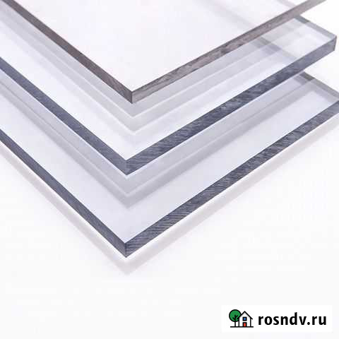 Поликарбонат монолитный 5 мм (прозрачный) Огаревка - изображение 1