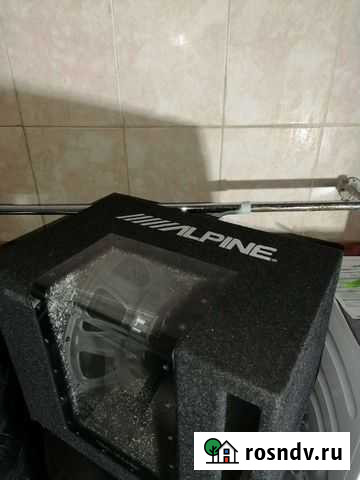 Сабвуфер alpine sbg-1244bp Балаково - изображение 1