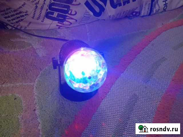 Световой прибор хрустальный шар Снежинск - изображение 1