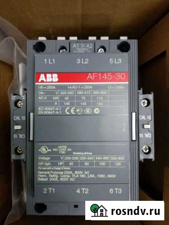 ABB Контактор AF145-30-22(145A) 1SFL477001R7022 Сочи - изображение 1