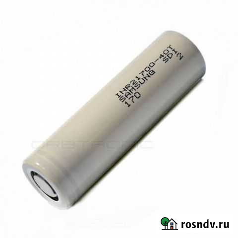 Аккумуляторы 21700 Samsung 40T 4000 mAh 35A Самара - изображение 1