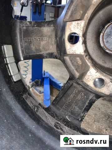 Комплект зимних колес r17 prado/pajero/land cruise Кинель - изображение 1