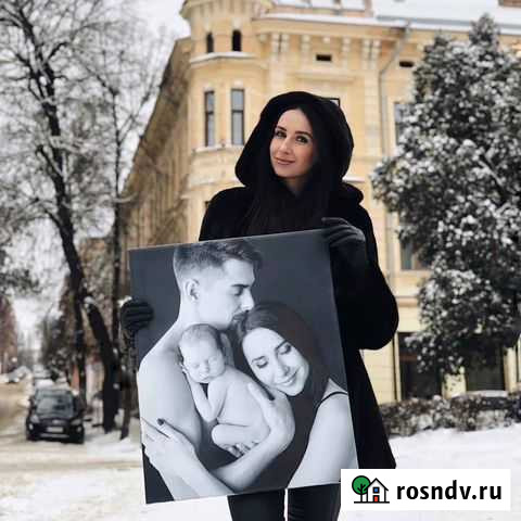 Портрет на холсте по фото Санкт-Петербург - изображение 1