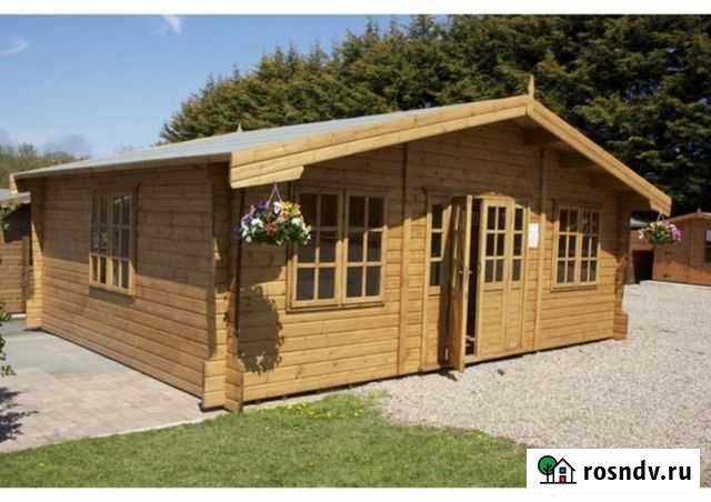 Летний садовый дом 5850x5850 мм из минибруса Сенной - изображение 1
