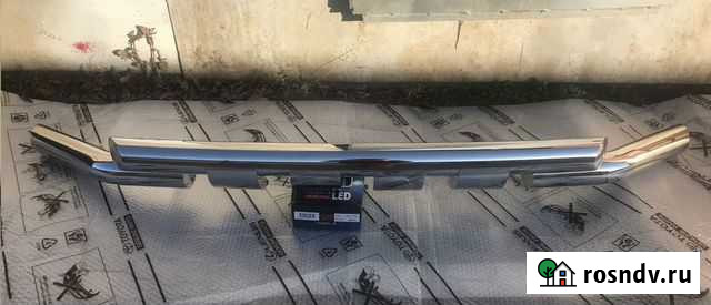 Защита бампера Toyota Land Cruiser 200 2016+ Канаш - изображение 1