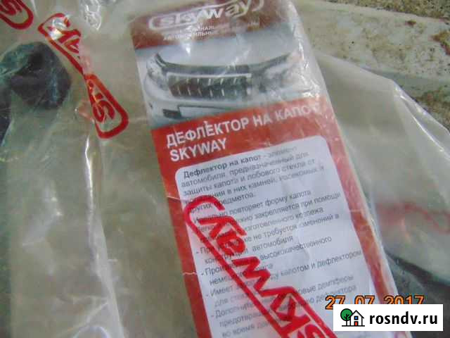 Дефлектор (мухобойка) тойота королла Бирск - изображение 1