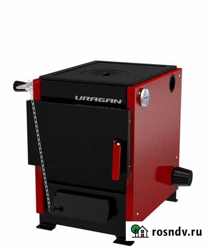 Котел твердотопливный uragan-10 («Ураган») Барнаул - изображение 1