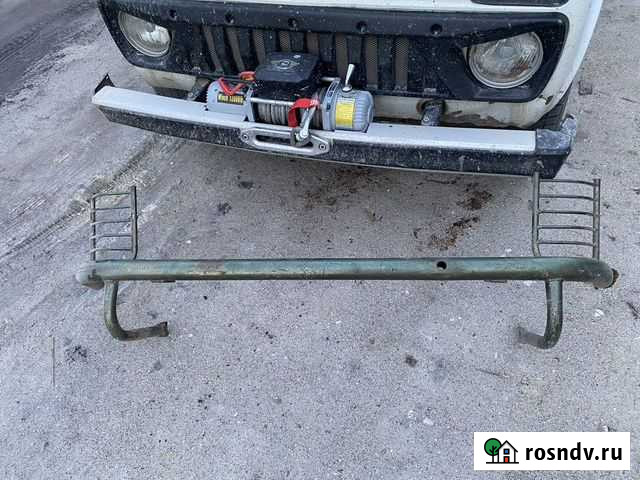 Силовой бампер на ниву ваз 21213 Благовещенск - изображение 1
