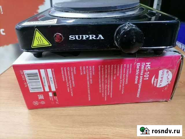 Электроплита Supra HS-101 Улан-Удэ - изображение 1