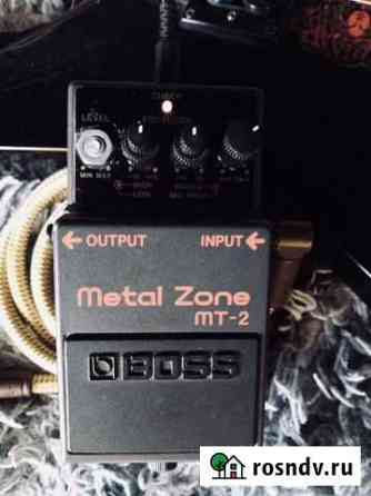 Педаль эффектов Metal zone MT2 Магнитогорск