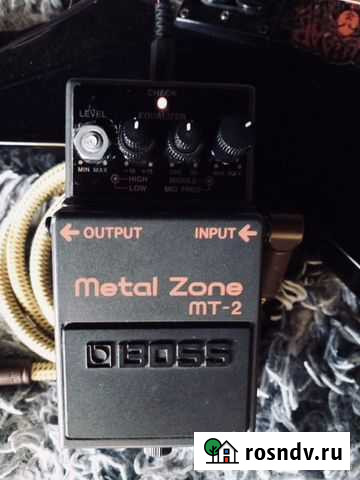 Педаль эффектов Metal zone MT2 Магнитогорск - изображение 1