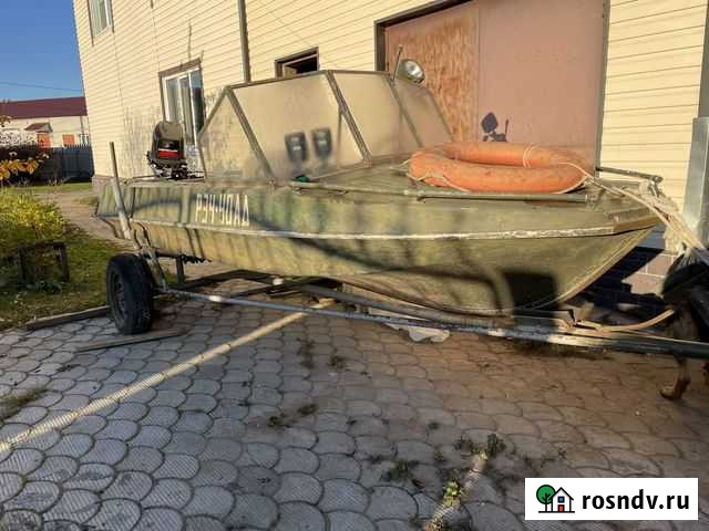 Лодка обь М с мотором mercury 30 Киров - изображение 1