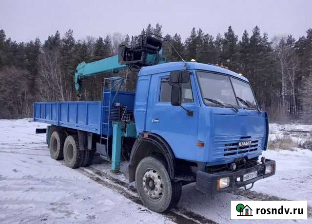 Услуги манипулятора камаз Железногорск - изображение 1