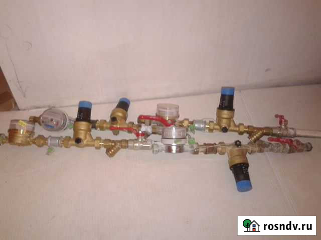 Счетчик редуктор кран (приборы ввода и учета) Обнинск - изображение 1