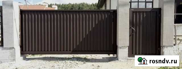 Ворота откатные Змеиногорск - изображение 1