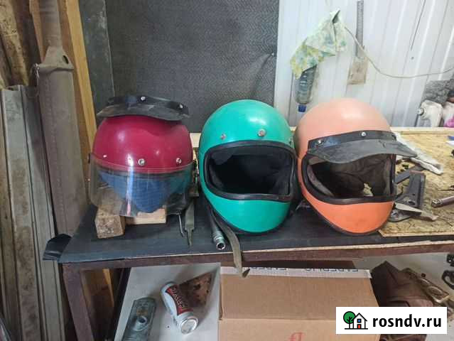 Мотоциклетный шлем СССР Октябрьский - изображение 1