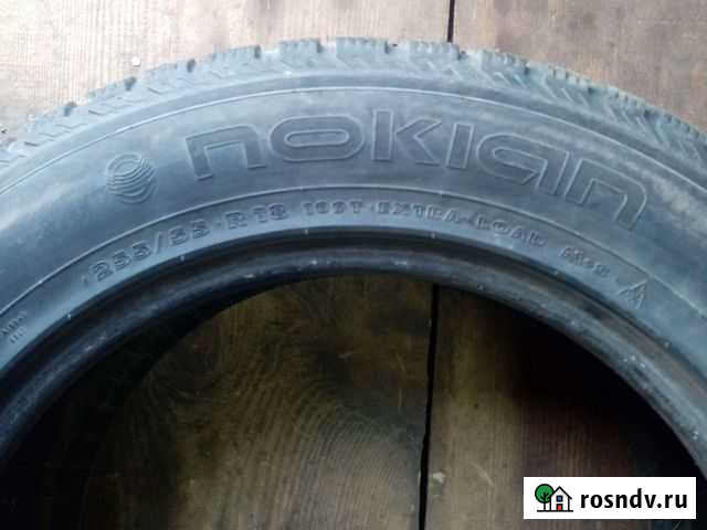 Шины шип. Nokian 255/55 R18 Заречный - изображение 1