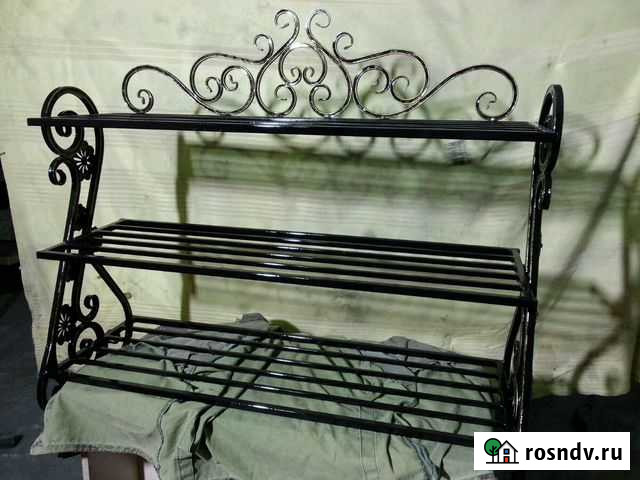 Обувница, полка для обуви, полочка, цветочница Дербент - изображение 1