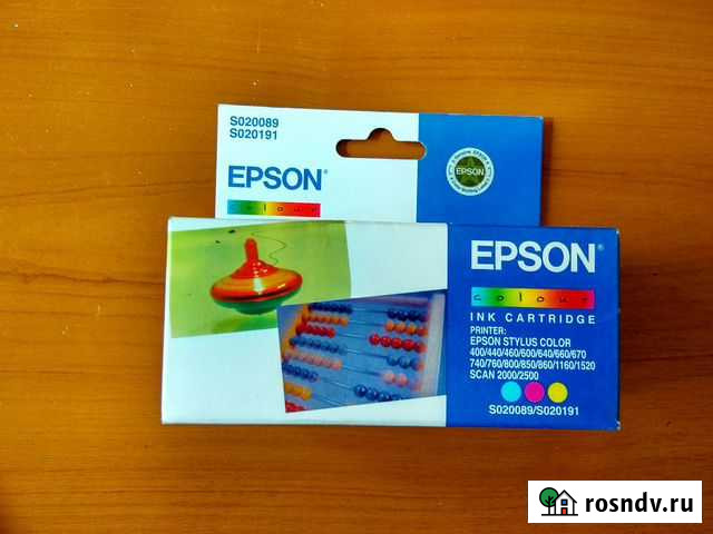 Картридж Epson S020089/191 Королев - изображение 1