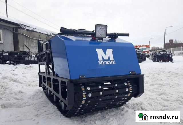 Мотобуксировщик Мужик М600 Лонг 17 л.с. (длинная г Курган - изображение 1