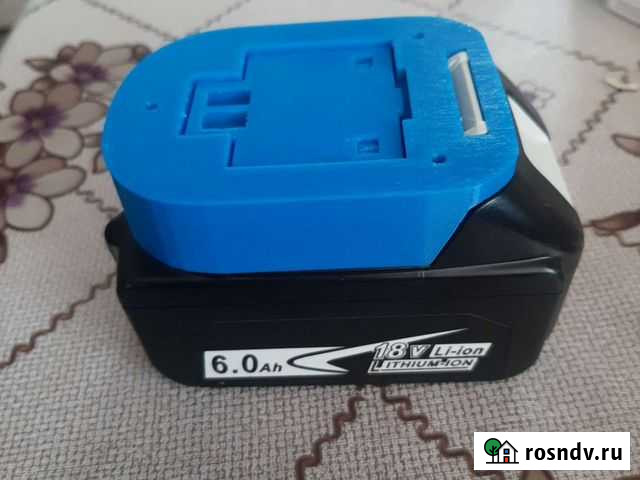 Настенное крепление для макитовской батареи Калуга - изображение 1