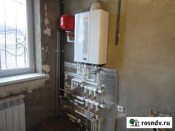 Монтаж системы отопления, теплый пол для коттеджа Чалтырь - изображение 1