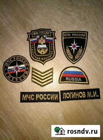 Вышивка шевронов, вышивка на крое,на готовом издел Екатеринбург - изображение 1