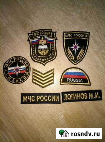 Вышивка шевронов, вышивка на крое,на готовом издел Екатеринбург - изображение 1