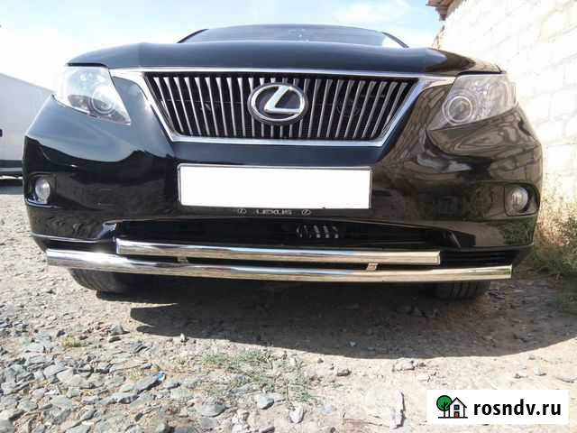 Защита переднего бампера 60/42 Lexus RX270 RX350 Ахтубинск - изображение 1