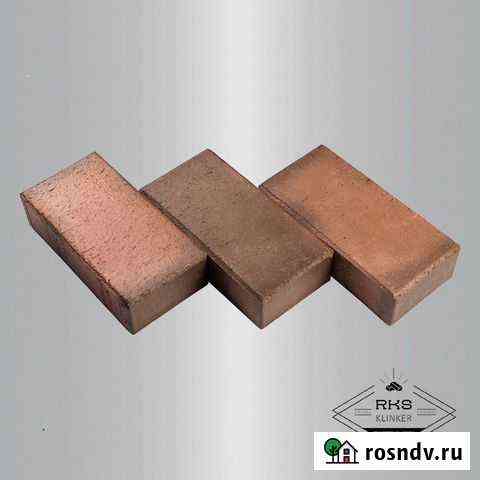 Клинкер тротуарный терракотовый флешинг Висбаден Короча