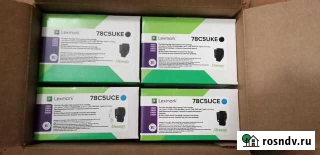 Картриджи Lexmark 78C5UKE, 78C5UCE Пенза - изображение 1