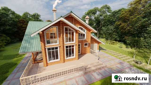 Проект дома из бруса и бревна Киров - изображение 1