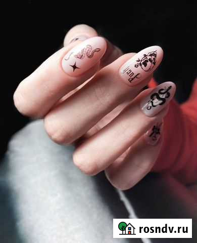 Маникюр, Наращивание, покрытие гель-лак Кимры - изображение 1