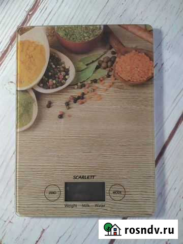 Весы кухонные Scarlett Красногвардейское - изображение 1