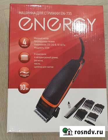 Новая машинка для стрижки волос Enerdgy en 735 Санкт-Петербург - изображение 1
