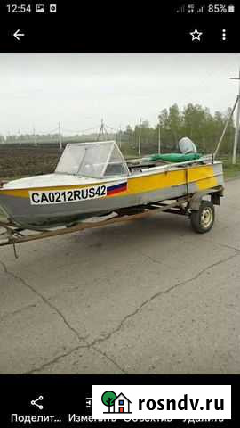 Моторная лодка мкм, мотор микатцу с дистанционным Ленинск-Кузнецкий - изображение 1