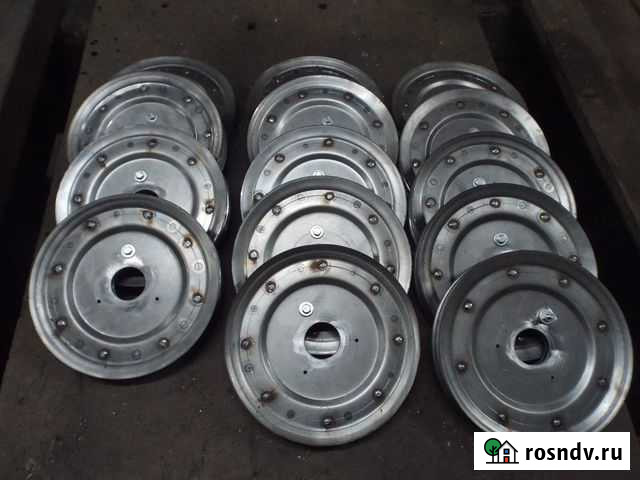 Самодельный Шкив 230мм профиль А на трактор Оренбург - изображение 1