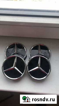 Колпачки на литые диски mercedes. Возможен торг Петрозаводск - изображение 1