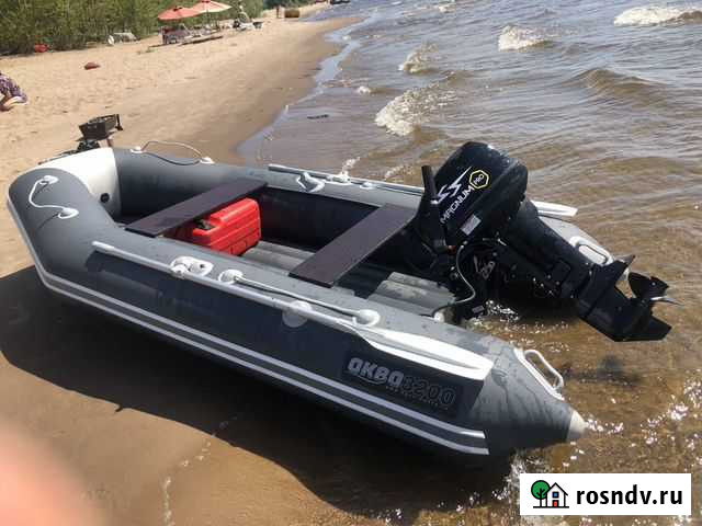 Лодка Аква нднд 3200 с мотором Магнум про 9.9. л.с Самара - изображение 1